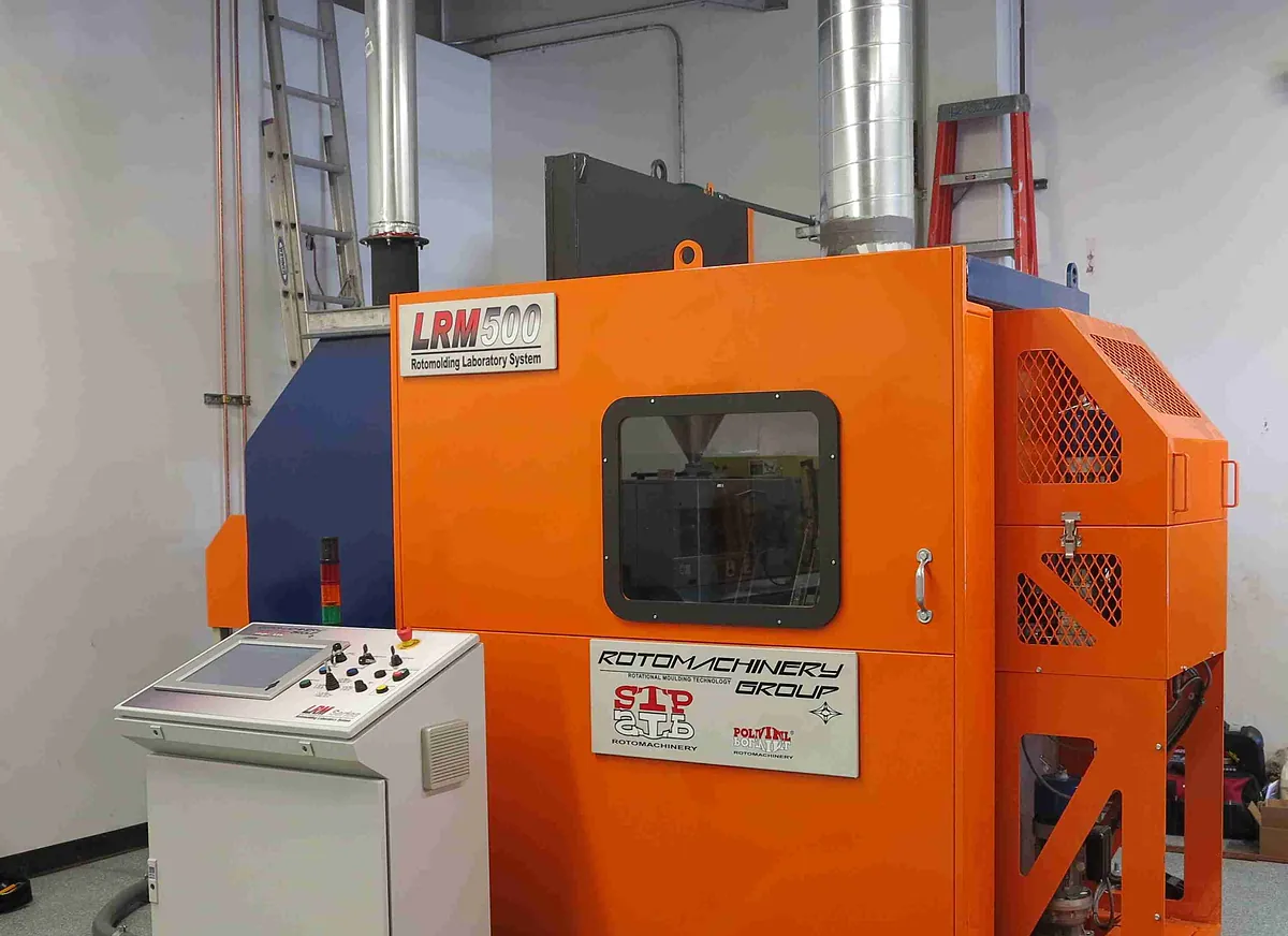 Polivinil Laboranlage LRM 500 für Musterteile und Materialversuche