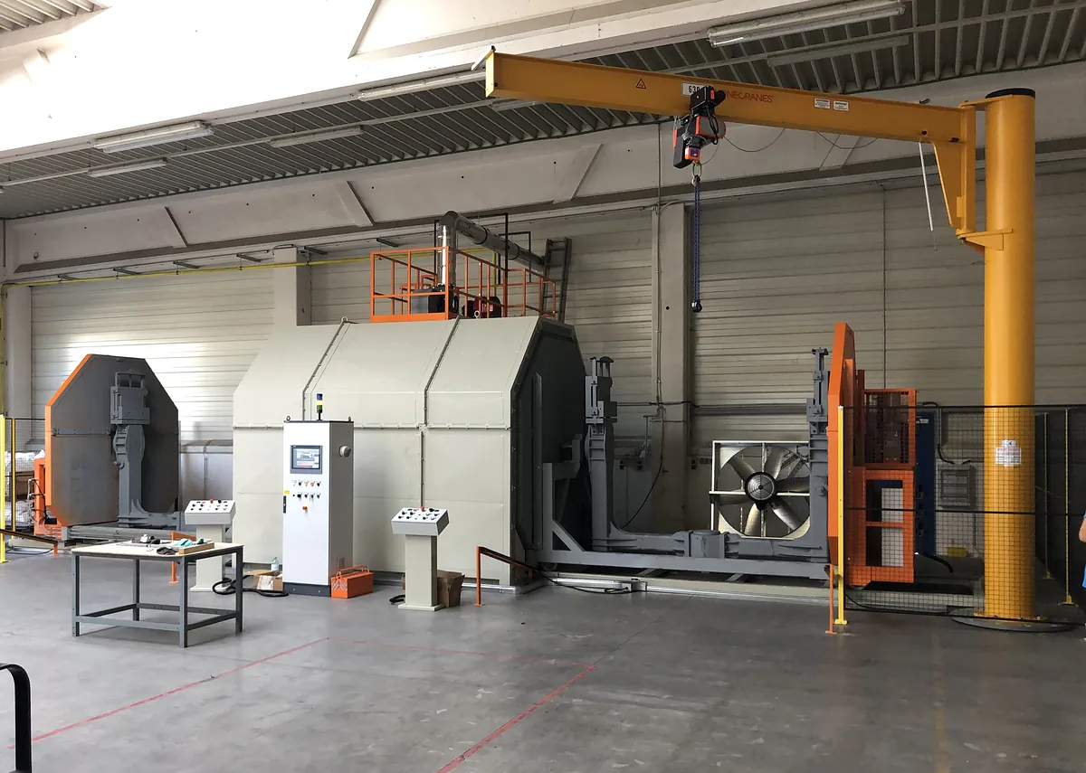 Polivinil Shuttle-Anlage SRM 2500 mit zwei Stationen